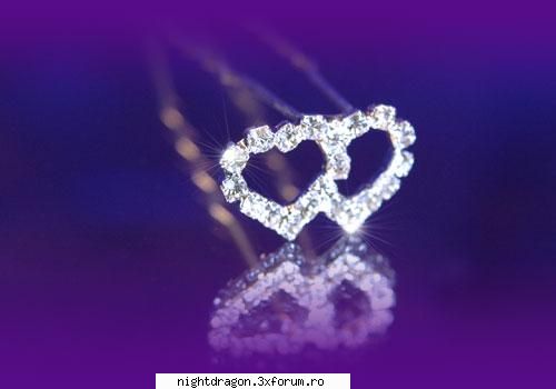 accesorii mirese agrafe cristal forma inima